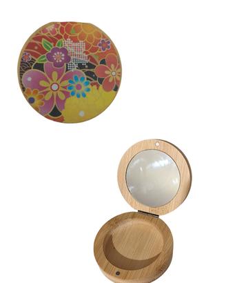 specchietto portagioie decoupage carta origami 