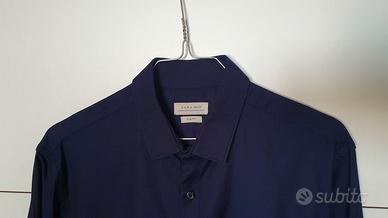 Camicia Zara Man Viola Taglia M