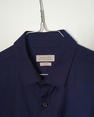 Camicia Zara Man Viola Taglia M