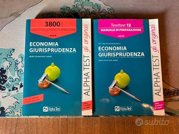 Alpha test economia giurisprudenza