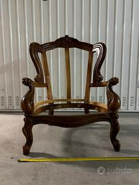 Poltrona da realizzare imbottitura