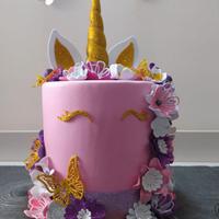 torta scenografica  unicorno addobbo  compleanno