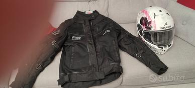 giacca moto donna tgs