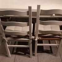 Sedie in legno massello