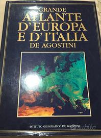 Grande atlante d'EUROPA e d'ITALIA- De Agostini