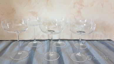 6 coppe per champagne dolce