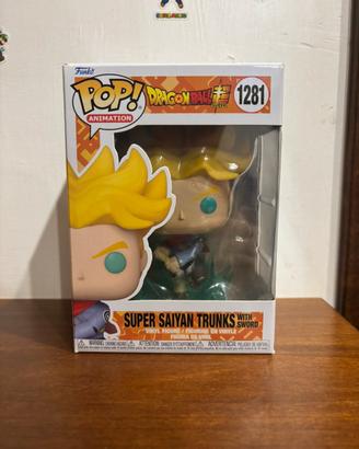 Funko Pop 1281 Super Saiyan Trunks - Dragon Ball