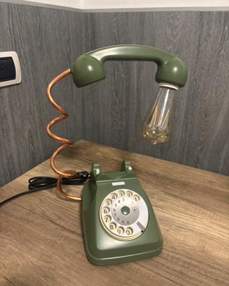 Lampada telefono verde