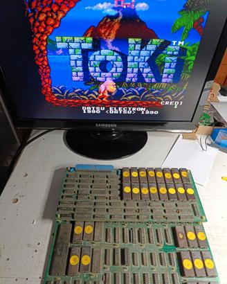 Toki 1990 - Scheda Arcade JAMMA
