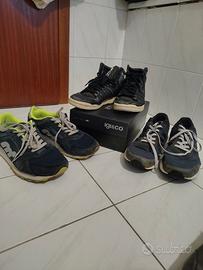 scarpe tg. 44 lotto 3 paia Adidas e Mistral uomo