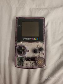 Game boy color purple