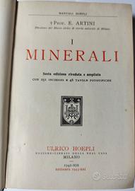 I Minerali - Manuale Hoepli - 1941