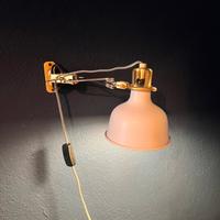 2x Abat-jour - lampada - faretto muro - bianca