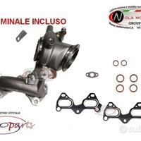 Kit collettore scarico e guarnizioni fiat 500 pand