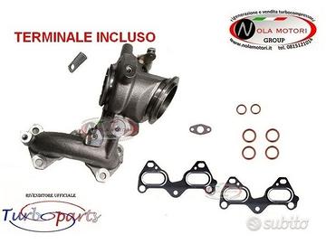 Kit collettore scarico e guarnizioni fiat 500 pand