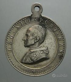 Medaglia Leone XIII Giubileo 1900 Argento Vaticano