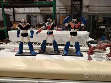 Lotto 5 action figure vintage – Go Nagai robot + S