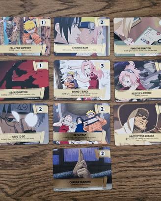 Naruto Mythos - 10 carte missione - 2° edizione