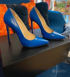 Bellissime décolleté Clizia blu numero 37