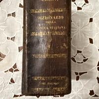 Dizionario lingua italiana Sergent 1864 Ed.Pagnoni