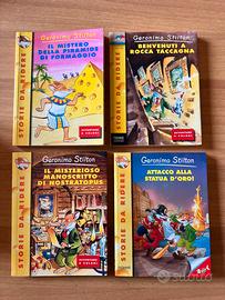 Lotto 4 libri Geronimo Stilton