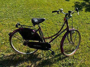 Bici Galetti tinta vinaccia