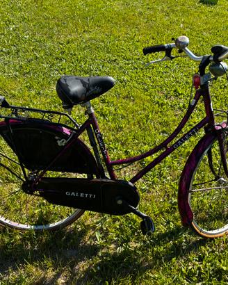 Bici Galetti tinta vinaccia