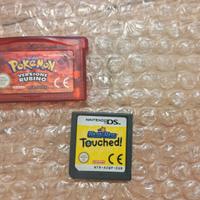 Giochi game boy Pokémon Mario ware