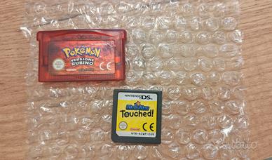 Giochi game boy Pokémon Mario ware