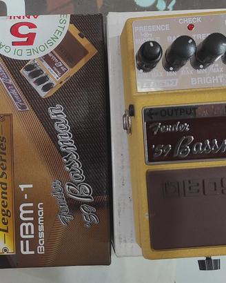 Pedale per basso Boss FBM-1 Fender Bassman - NUOVO