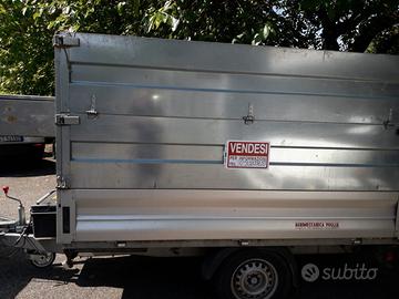 RIMORCHIO AUTO RIBALTABILE CON SUPER SPONDE