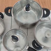 set 4 pentole 