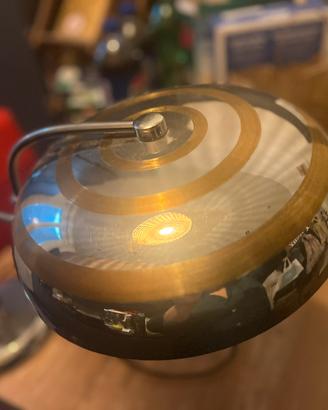 Lampada Space Age anni 70 cromata estensibile