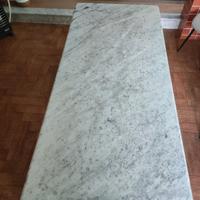 piano marmo bianco
