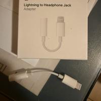 Cavetto lightening jack audio 3.5 con mic