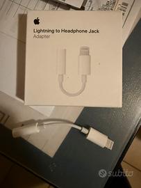 Cavetto lightening jack audio 3.5 con mic