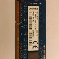 RAM Notebook Kingston 4GB - PC3L - 12800S