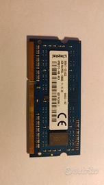 RAM Notebook Kingston 4GB - PC3L - 12800S