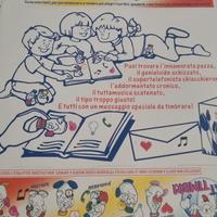 2 box cartoncini Kinder I Lattimbri+2 personaggi