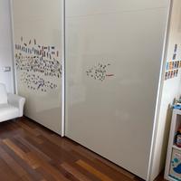 Armadio 2 ante con casettiera