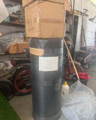 Erba sintetica e 2 funi per slitta GLADIUS