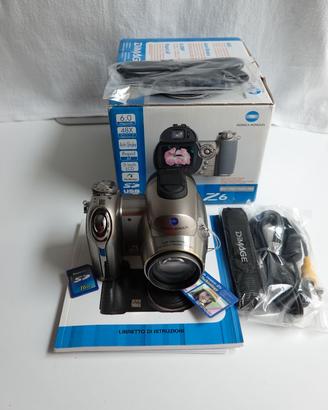 MINOLTA Dimage Z6 6.0MP Zoom ottico 12x Nuova