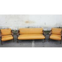 Set Divano + 2 poltrone design,anni 50 Scandinave