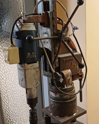 trapano magnetico a colonna