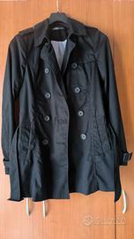 Trench nero Stradivarius tg.S