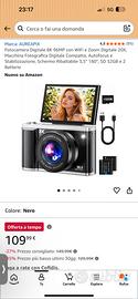 Fotocamera Digitale 8K NUOVA