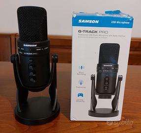 Microfono USB Samson G-Track PRO