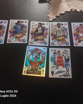Carte match attax 24-25