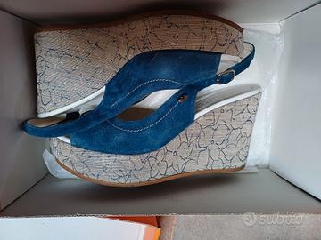 Sandali con zeppa Valleverde nr 37