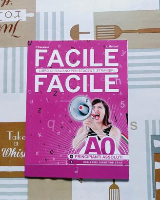 Libro di italiano per studenti stranieri: A0 